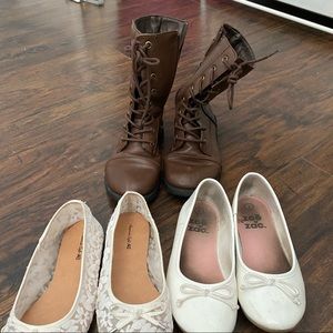 Girls size 1 shoe bundle